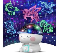 CHENFAN Unicorn Night Light Projector for 2-8 Years Old Girls.Unicorns Gifts for Girls Age 6-8.Unicorn Projection Kids Toys for 3-5 5-7 Year Olds Girls.Girls Toys Age 8-10