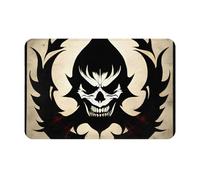 chenfandi Devil Satan Doormat, 23.6 X 15.7 Inches, #Non-Slip Doormat For Interior Entrances, Stain-Resistant Welcome Mat.