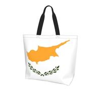 chenfandi Flag of Cyprus Shoulder bag with main compartment and inner pocket, suitable for travel, work, gym, unisex.