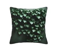 chenfandi Green Creeper Pillow Cover, 18"X18", Square Decorative Pillow For Sofa, #Living Room, Bed And Home Decor.