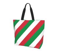 chenfandi Italian flag Shoulder bag with main compartment and inner pocket, suitable for travel, work, gym, unisex.