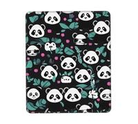 chenfandi Panda Cute Facemouse Pad, Computer Mouse Pad With Non-Slip Rubber Base For Office,#Gaming, Learning, 10 X 12 Inch.