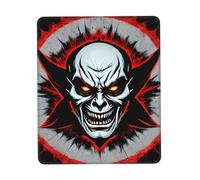 chenfandi Red And Black Evil Ghostmouse Pad, Computer Mouse Pad With Non-Slip Rubber Base For Office,#Gaming, Learning, 7.9 X 9.5 In.