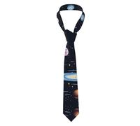 chenfandi The Solar Family Men'S Tie, 3.1 Inches (8 Cm) Men'S Tie, Suitable For Work, #Business, Wedding, Banquet.