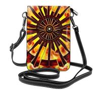 chenfandi Turning The Flame Women'S Crossbody Bag, Zippered Phone Wallet,#Shoulder Handbag, Adjustable Shoulder Strap.