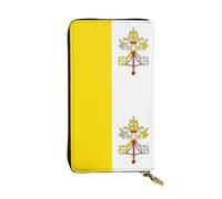 chenfandi Vatican Flag Women's Wallet, Clutch/Purse, Zippered, Large Capacity.