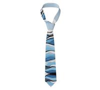 chenfandi Waves Lapping At The Rocks Men'S Tie, 3.1 Inches (8 Cm) Men'S Tie, Suitable For Work, #Business, Wedding, Banquet.