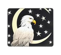 chenfandi White Head Sculpture Sketch Square Mouse Pad With Stitched Edges And Non-Slip Rubber Base For Office Laptops, *7.9 X 9.5 In.