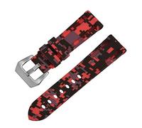 CHENGG PAM Bracelet Gear S3 S2 Universal Sport Watch Belt Wrist 20mm 22mm 24mm 26mm Troops Rubber Watch Strap Fit For Panerai Fit For Samsung watch strap