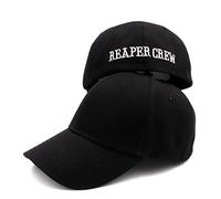 CHENGGI Baseball Cap SOA Black Hats Sons AnarchyFor Reaper Crew Fitted Baseball Cap Women Men Letters Embroidered Hat Hip Hop Hat For Men