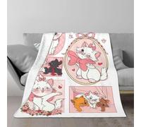 CHENGHUO Aristocats Marie Cat Blanket 100 x 135 cm Pink