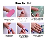 Chenglanhsjg for Toenail Extensions, Soft Thin Traceless Nails, Radian Design, Easy Trim and Remove, 10 Sizes in 100 Pcs Box, Premium ABS Material for DIY Manicure Art