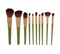 Chenglanhsjg Professional Makeup Brushes Set for Soft Microcrystalline Bristles, Light Texture, Good Grip, Look, Skin Friendly, Wooden Handle, Durable Aluminum Tube