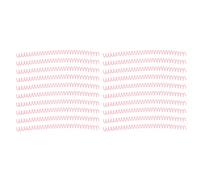 Chenglanhsjg Spiral Binding Coils for Paper, 13mm Inner Diameter, Smooth Page Turning, Easy Install and Remove, Durable Plastic Material, 20Pcs Set for Office and School Use (Pink)