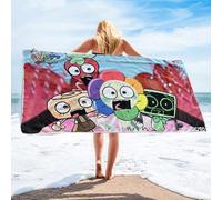 CHENGLI Horror Games Dandy Bea-ch To-wel, Microfibre Beach Towel, Dandy Lightweight Beach Towel, Quick Drying, Compact, Beach Towels, Sand-Free for Camping, and Gym, Beach