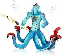CHENGLI Ice Octopus Figure - Realistic Mythical Fantasy Monster Action Figure - Ice Monster with Weapon - Gift for Boys & Girls