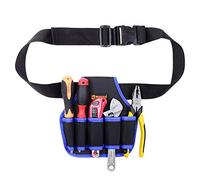 CHENGNAN Multifunction Tool Tote Waist Belt Bag Organizer Portable Pouch Storage Garden Mechanics Craftsman,Yellow