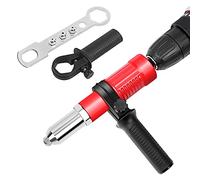 CHENGNAN Rivet Gun Adapter Riveters Cordless Drill Electric Professional Riveting Insert Nut Hand Tool Kit Converter Attachment