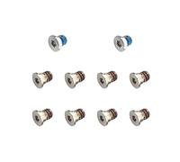 ChenGong - Screws 10PCS 1 Set Bottom Case Screws Pentalobe P5 923-0131 Replacement Compatible with MacBook Pro 13" Retina A1425 A1502, 15" A1398 2012 2013 2014 2015 (1)