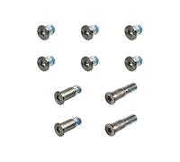 ChenGong - Silver Screws 10PCS 1 Set Bottom Case Screws Pentalobe P5 Replacement Compatible with MacBook Air 13" A1932 A2179 A2337 2018 2019 2020 (Silver)