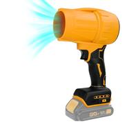Chengsuwei Brushless Turbo Jet Fan 30000RPM Cordless Electric Air Blower for Dewalt 20V, Handheld Power Tool for home cleaning、Factory Dusting、Barbecue fuelling (No Battery)