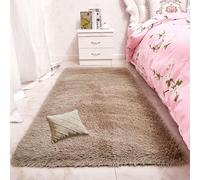 CHENGTT Area Rugs 150 x 270 cm Super Soft Soft Thick Pile Bedside Rug Easy to Clean, Many Different Sizes for Bedroom Dorm Nursery Bedside Kids Room Lounge Office, Camel