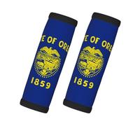 ChenGua 2 Pcs Luggage Handle Wraps, Oregon State Flag Print Grip Handle Cover/Travel Bag Identifier for Suitcase Accessories