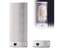 chengxiaorui 1000w Portable Steam Automatic Ironing Machine Automatic Garment Care Sys-tem to Steam Intelligent Timing, Clothes Dryer, Sanitise Heated Drying Rack,Folds Irons for Fabrics and Garments