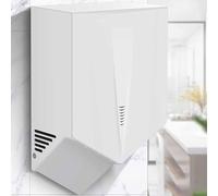 chengxiaorui Automatic Induction Low Energy Hands Drying Device,Commercial Wall Mounted Electric Hand DryersTouch-Free Wall-Mounted Hand Dryer for Washrooms WC, Fast Drying in 10 Seconds,Grey(White)