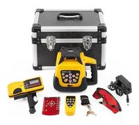 chengxiaorui Rotary laser level Automatic Rotating Rotary Laser Level - Self-Leveling Precision Measuring Tool for Construction and Layout Ideal for Indoor & Outdoor Projects with Remote