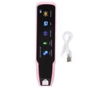 ChengyuWei A13 Smart Language Translator Pen, Offline Scanning Translation Device, 112 Languages Support with Real Time Translation, Scan Reader Pen for Dyslexia Travel Business Meetings (Pink)