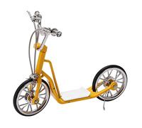 ChengyuWei Mini Model Ornament, Alloy Bike Decorative Toy with Vivid Simulation Design, Exquisite Textured Finish for Home Office Car Decoration and Gift Giving