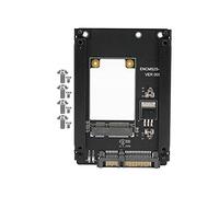 ChengyuWei MSATA to SATA3.0 Adapter Card, Hard Drive Reader for SSD, High Speed 6Gbps Interface Transmission Expansion Card with 8 Screws, Compatible with Laptop and Desktop
