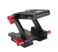 ChengyuWei Z - Shaped Aluminum Alloy Foldable Camcorder Desktop Holder, Wireless Camera Support with Quick Release Plate and Tilt Head, Compact Tripod Mount for DSLR, Phone, Sports