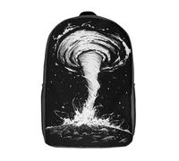 ChengzeTCo 17 Inch Backpack Tornado Student Bookbag Middle School Laptop Backpack Large Capacity Fit School for Back to School,17inch