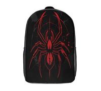 ChengzeTCo Spider Backpacks Kids School Backpack School Bags 3D Printed Cartoon School Bag for Boys Elementary And Middle School Students 17inch