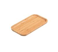 CHENGZI Bamboo Wooden Rectangle Serving Trays,36x15x2cm