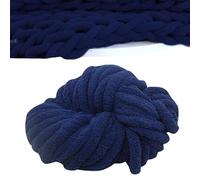 Chenille Iceland Wool Yarn, Arm Knitting Super Bulky, Light Gray, Black, Navy Blue, White, Light Coffee, Dark Gray, for Soft Throw, Arm Knitting, Crocheting, Crafts and Projects