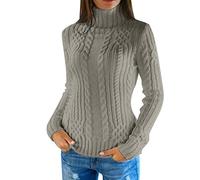 Chenille Jumpers Turtleneck Sweater Women Winter Knitted Wool Knit Bottom Female Long Sleeve Thick Loose Pullover Thin Jumpers for Women UK Sales Essentials Hoodie Black Boho Christmas Women Sweater