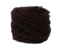 Chenille Knitting Yarn Fluffy Velvet Plush Ice Stripe Thread Thick Ball for DIY Scarf Sweater Sewing Supplies for Hand Knitting(Color16)