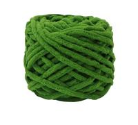 Chenille Knitting Yarn Fluffy Velvet Plush Ice Stripe Thread Thick Ball for DIY Scarf Sweater Sewing Supplies for Hand Knitting(COLOR09)