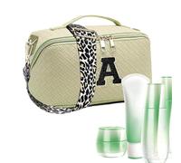 Chenille Letters Cosmetic Bag | Large Capacity Makeup Bag Cosmetic Bag - Woven Multi-Purpose Toiletry Bag for Birthday Holiday Christmas