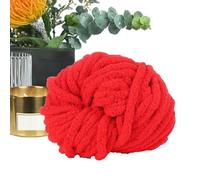 Chenille Yarn - Chenille Yarn for Crochet | Portable Chunky Yarn for Knitting, Thick Yarn, Plush Yarn, Crafts, Supplies, Sweaters, Hats, Blanket Accessories