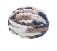 Chenille Yarn Chunky Yarn 2 Pieces of Super Bulky, Extra Thick, Soft & Durable Polyester Yarn for Hand Pet Nests & Knitting Accessories Machine Washable(Color06)