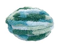 Chenille Yarn Chunky Yarn 2 Pieces of Super Bulky, Extra Thick, Soft & Durable Polyester Yarn for Hand Pet Nests & Knitting Accessories Machine Washable(Color04)