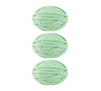 Chenille Yarn Chunky Yarn 3Pcs Set Yarn Thick Chunky Crochet Chenille Milk Soft Velvet Knitting Wool for Hat Dolls Glove Blanket(03 Aqua Green)