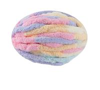 Chenille Yarn Chunky Yarn 4pcs 1000g Extra-Thick Chiffon for DIY Scarf Blanket Cushion Cat Bed Wool Ball Hand-Knitted Materials Package(Color20)