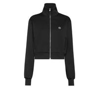 Chenille Zip Jacket Fatale - female - Philipp Plein - Zip-throughs - Black - S - Sweatshirts & Hoodies S