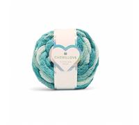 Chenillove SUPER BIG Chenille Plain Print Rico Crochet Yarn 300g Giant Ball