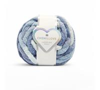 Chenillove SUPER BIG Chenille Plain Print Rico Crochet Yarn 300g Giant Ball